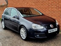 USED 2008 58 VOLKSWAGEN GOLF 2.0 TDI GT Hatchback 5dr Diesel Manual (154 g/km, 138 bhp) 