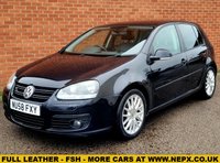 USED 2008 58 VOLKSWAGEN GOLF 2.0 TDI GT Hatchback 5dr Diesel Manual (154 g/km, 138 bhp) 