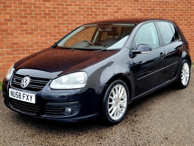 2008 58 Volkswagen Golf 2.0 TDI GT Hatchback 5dr Diesel Manual (154 g/km, 138 bhp)