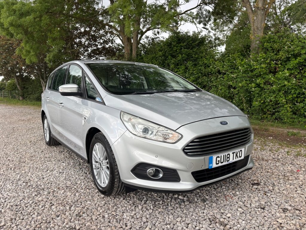 USED 2018 18 FORD S-MAX 1.5T EcoBoost Zetec MPV 5dr Petrol Manual Euro 6 (s/s) (160 ps) &pound;ZERO DEPOSIT FINANCE