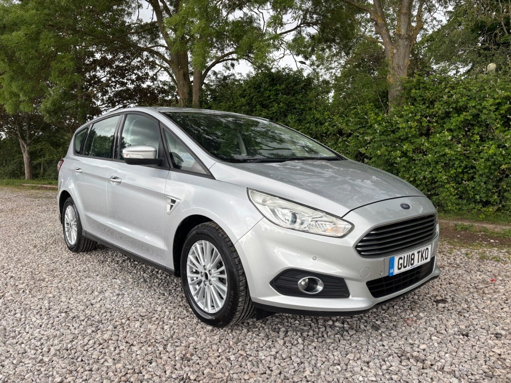 USED 2018 18 FORD S-MAX 1.5T EcoBoost Zetec MPV 5dr Petrol Manual Euro 6 (s/s) (160 ps) &pound;ZERO DEPOSIT FINANCE