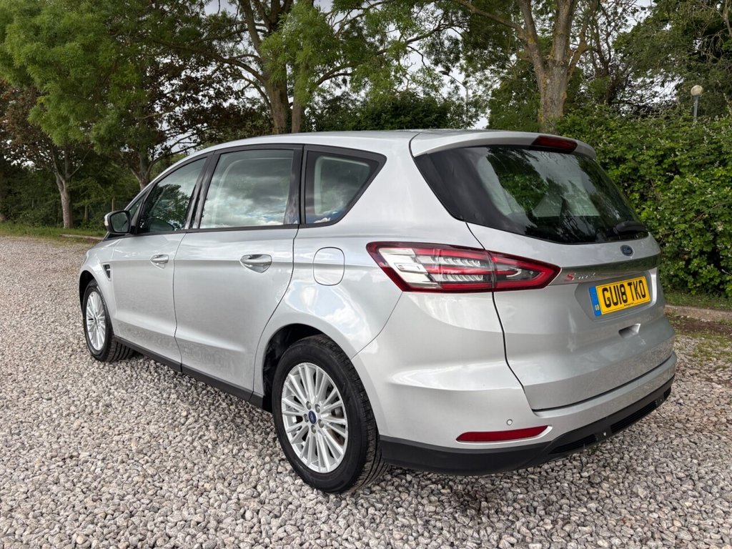 USED 2018 18 FORD S-MAX 1.5T EcoBoost Zetec MPV 5dr Petrol Manual Euro 6 (s/s) (160 ps) &pound;ZERO DEPOSIT FINANCE
