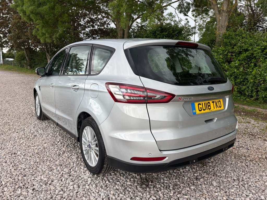 USED 2018 18 FORD S-MAX 1.5T EcoBoost Zetec MPV 5dr Petrol Manual Euro 6 (s/s) (160 ps) &pound;ZERO DEPOSIT FINANCE