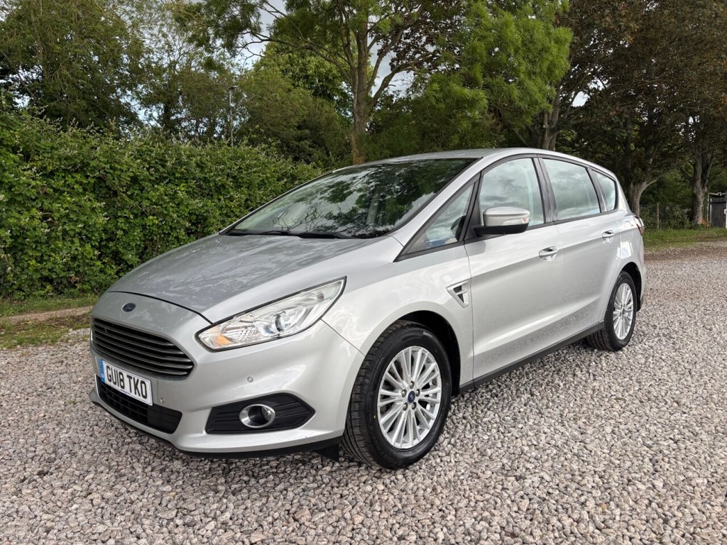 USED 2018 18 FORD S-MAX 1.5T EcoBoost Zetec MPV 5dr Petrol Manual Euro 6 (s/s) (160 ps) &pound;ZERO DEPOSIT FINANCE