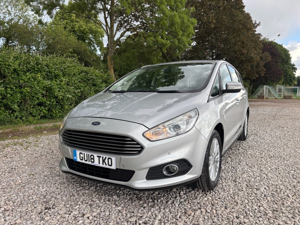 USED 2018 18 FORD S-MAX 1.5T EcoBoost Zetec MPV 5dr Petrol Manual Euro 6 (s/s) (160 ps) &pound;ZERO DEPOSIT FINANCE