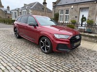 USED 2021 71 AUDI Q7 3.0 TDI V6 45 Black Edition SUV 5dr Diesel Tiptronic quattro Euro 6 (s/s) (231 ps) 7 Seater+One Owner 26000 Miles Since New+Full Leather+Heated Seats+Navigation+More