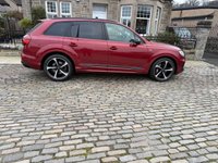 USED 2021 71 AUDI Q7 3.0 TDI V6 45 Black Edition SUV 5dr Diesel Tiptronic quattro Euro 6 (s/s) (231 ps) 7 Seater+One Owner 26000 Miles Since New+Full Leather+Heated Seats+Navigation+More