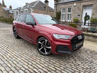 USED 2021 71 AUDI Q7 3.0 TDI V6 45 Black Edition SUV 5dr Diesel Tiptronic quattro Euro 6 (s/s) (231 ps) 7 Seater+One Owner 26000 Miles Since New+Full Leather+Heated Seats+Navigation+More