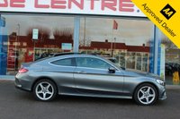 USED 2017 67 MERCEDES-BENZ C-CLASS 2.1 C250d AMG Line (Premium Plus) Coupe 2dr Diesel G-Tronic+ 4MATIC Euro 6 (s/s) (204 ps) - EURO 6 - ULEZ, SAT NAV, HTD/LEATHER, PAN ROOF, R/CAMERA, LEDS, P/SENSORS, 18" ALLOYS, CRUISE, BLUETOOTH, DAB & BURMESTER S/S