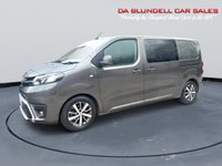 USED 2020 70 TOYOTA PROACE 2.0D Design Medium Crew Van Double Cab 6dr Diesel Auto MWB Euro 6 (s/s) (6 Seat) (180 ps) 1OWNER+6 SEATS+T.BELT DONE+FSH