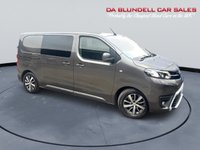USED 2020 70 TOYOTA PROACE 2.0D Design Medium Crew Van Double Cab 6dr Diesel Auto MWB Euro 6 (s/s) (6 Seat) (180 ps) 1OWNER+6 SEATS+T.BELT DONE+FSH