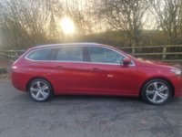 USED 2018 68 PEUGEOT 308 SW 1.2 PureTech GPF Allure Estate 5dr Petrol Manual Euro 6 (s/s) (130 ps) 