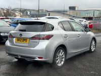 USED 2012 12 LEXUS CT 1.8 200h SE-L Hatchback 5dr Petrol Hybrid CVT Euro 5 (s/s) (136 ps) 