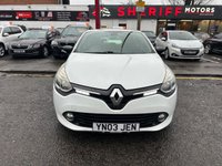 USED 2013 03 RENAULT CLIO 1.5 dCi Dynamique S MediaNav Hatchback 5dr Diesel Manual Euro 5 (s/s) (90 ps) Buy with Complete Confidence from Sheriff Motors, All our vehicles are extensively road tested and thoroughly inspected prior to sale. Each vehicle comes with a new 1 year and we rectify all advisories and failures at no additional cost to our customers, plus a full oil and filter service. For added peace of mind, every car includes a 6 month complimentary RAC Warranty & 12 months Rac Breakdown Cover giving you complete confidence when you buy from Sheriff Motors.