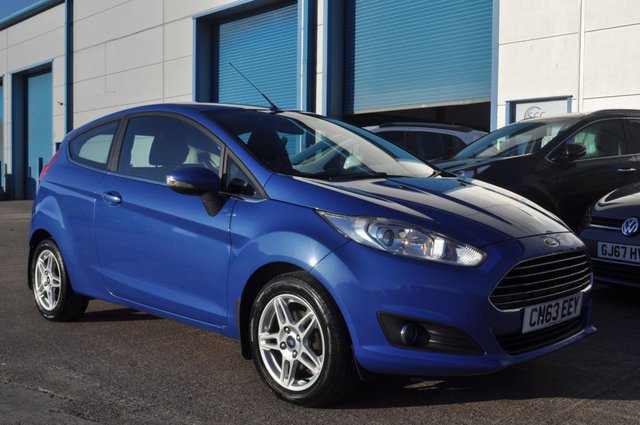 2013 63 Ford Fiesta 1.0 Zetec Hatchback 3dr Petrol Manual Euro 5 (s/s) (80 ps)