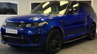 USED 2017 66 LAND ROVER RANGE ROVER SPORT 5.0 V8 SVR SUV 5dr Petrol Auto 4WD Euro 6 (s/s) (550 ps) 