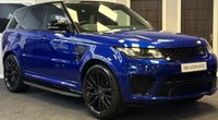 USED 2017 66 LAND ROVER RANGE ROVER SPORT 5.0 V8 SVR SUV 5dr Petrol Auto 4WD Euro 6 (s/s) (550 ps) 