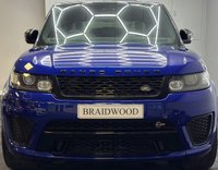 USED 2017 66 LAND ROVER RANGE ROVER SPORT 5.0 V8 SVR SUV 5dr Petrol Auto 4WD Euro 6 (s/s) (550 ps) 