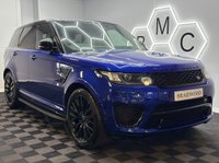 USED 2017 66 LAND ROVER RANGE ROVER SPORT 5.0 V8 SVR SUV 5dr Petrol Auto 4WD Euro 6 (s/s) (550 ps) 