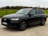 USED 2022 72 AUDI Q7 3.0 TFSI V6 55 Black Edition Tiptronic quattro Euro 6 (s/s) 5dr 1 OWNERâ¢FULL AUDI HISTORYâ¢SPEC