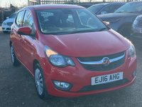 USED 2016 16 VAUXHALL VIVA 1.0i SE Euro 6 5dr Â£20Tax/2 Owners/2keys/VGC