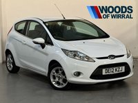 USED 2012 12 FORD FIESTA 1.25 Zetec Hatchback 3dr Petrol Manual (129 g/km, 81 bhp) LOW INSURANCE & 12 MTHS MOT + FULL SERVICE HISTORY (14 STAMPS IN THE SERVICE BOOK)