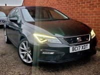 USED 2017 17 SEAT LEON 2.0 TDI FR Technology Hatchback 5dr Diesel Manual Euro 6 (s/s) (184 ps) COMPREHENSIVE HISTORY PLUS TIMING BELT