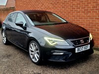 USED 2017 17 SEAT LEON 2.0 TDI FR Technology Hatchback 5dr Diesel Manual Euro 6 (s/s) (184 ps) COMPREHENSIVE HISTORY PLUS TIMING BELT