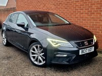 USED 2017 17 SEAT LEON 2.0 TDI FR Technology Hatchback 5dr Diesel Manual Euro 6 (s/s) (184 ps) COMPREHENSIVE HISTORY PLUS TIMING BELT