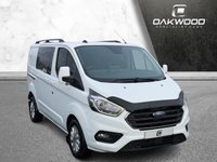 USED 2021 21 FORD TRANSIT CUSTOM 2.0 300 EcoBlue Limited Crew Van Double Cab 5dr Diesel Auto L1 H1 Euro 6 (s/s) (170 ps) LOW MILES + FSH + ALLOYS + AIR CON + EURO 6