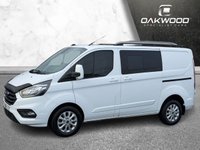 USED 2021 21 FORD TRANSIT CUSTOM 2.0 300 EcoBlue Limited Crew Van Double Cab 5dr Diesel Auto L1 H1 Euro 6 (s/s) (170 ps) LOW MILES + FSH + ALLOYS + AIR CON + EURO 6