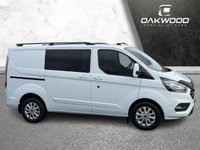 USED 2021 21 FORD TRANSIT CUSTOM 2.0 300 EcoBlue Limited Crew Van Double Cab 5dr Diesel Auto L1 H1 Euro 6 (s/s) (170 ps) LOW MILES + FSH + ALLOYS + AIR CON + EURO 6