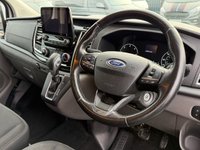 USED 2021 21 FORD TRANSIT CUSTOM 2.0 300 EcoBlue Limited Crew Van Double Cab 5dr Diesel Auto L1 H1 Euro 6 (s/s) (170 ps) LOW MILES + FSH + ALLOYS + AIR CON + EURO 6