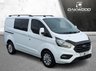 USED 2021 21 FORD TRANSIT CUSTOM 2.0 300 EcoBlue Limited Crew Van Double Cab 5dr Diesel Auto L1 H1 Euro 6 (s/s) (170 ps) LOW MILES + FSH + ALLOYS + AIR CON + EURO 6
