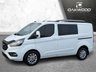 USED 2021 21 FORD TRANSIT CUSTOM 2.0 300 EcoBlue Limited Crew Van Double Cab 5dr Diesel Auto L1 H1 Euro 6 (s/s) (170 ps) LOW MILES + FSH + ALLOYS + AIR CON + EURO 6