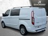 USED 2021 21 FORD TRANSIT CUSTOM 2.0 300 EcoBlue Limited Crew Van Double Cab 5dr Diesel Auto L1 H1 Euro 6 (s/s) (170 ps) LOW MILES + FSH + ALLOYS + AIR CON + EURO 6