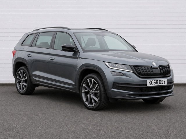 View our Skoda Kodiaq 2.0 TDI SportLine SUV 5dr Diesel DSG 4WD Euro 6 (s/s) (7 Seat) (190 ps)