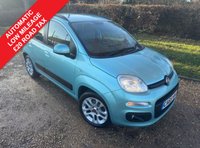 USED 2015 65 FIAT PANDA 0.9 TwinAir Lounge Hatchback 5dr Petrol Dualogic AUTOMATIC Euro 6 (s/s) (85 bhp) *LOW ROAD TAX* LOW INSURANCE* LOW MILEAGE*