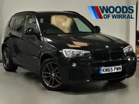 USED 2015 65 BMW X3 2.0 20d M Sport SUV 5dr Diesel Auto xDrive Euro 6 (s/s) (190 ps) OVER &pound;4000 FACTORY FIT EXTRAS