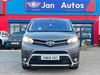 USED 2018 68 TOYOTA PROACE VERSO 2.0D Family Medium MPV Auto MWB Euro 6 (s/s) 5dr (8 Seat) HeadUpDisplay+Nav+Sensor+8seat