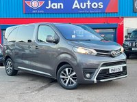 USED 2018 68 TOYOTA PROACE VERSO 2.0D Family Medium MPV Auto MWB Euro 6 (s/s) 5dr (8 Seat) HeadUpDisplay+Nav+Sensor+8seat