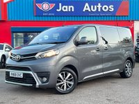 USED 2018 68 TOYOTA PROACE VERSO 2.0D Family Medium MPV Auto MWB Euro 6 (s/s) 5dr (8 Seat) HeadUpDisplay+Nav+Sensor+8seat