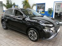 USED 2021 71 HYUNDAI KONA 64kWh Premium SUV 5dr Electric Auto (10.5kW Charger) (204 ps) SAT NAV CAMERA 300 MILE RANGE 1 OWNER SERVICE HISTORY HYUNDIA WARRANTY TILL OCT 2026