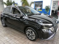 USED 2021 71 HYUNDAI KONA 64kWh Premium SUV 5dr Electric Auto (10.5kW Charger) (204 ps) SAT NAV CAMERA 300 MILE RANGE 1 OWNER SERVICE HISTORY HYUNDIA WARRANTY TILL OCT 2026