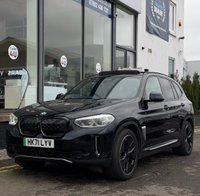 USED 2021 71 BMW IX3 80kWh Premier Edition Pro SUV 5dr Electric Auto (286 ps) THIS CAR COMES WITH 6 MONTHS WARRANTY , BREAKDOWN COVER & RECOVERY++  GREAT EXAMPLE OF AUTOMATIC SUV ELECTRIC + APPLE CAR PLAY/ ANDRIOD AUTO + NAVIGATION SYSTEM + BLUETOOTH + DAB RADIO + USB CONNECTION + FRONT AND REAR PARKING SENSORS + REVERSING CAMERA + FULL  LEATHER TRIM  + FRONT HEATED SEATS + FRONT MEMORY SEATS + CRUISE CONTROL + DUAL CLIMATE CONTROL + PRIVACY GLASS + 20 INCH ALLOY WHEELS + PANAROMIC ROOF/ SUN ROOF + ELECTRIC PARKING BRAKE + HILL HOLD ASSIST + ELECTRIC SEAT ADJUSTMENT +