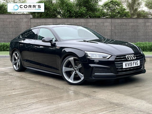 2019 AUDI A5 2.0 TFSI 35 Black Edition Sportback 5dr Petrol S Tronic Euro 6 (s/s) (150 ps)