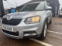 USED 2016 16 SKODA YETI 2.0 TDI SE Outdoor 5dr Diesel Manual 4WD Euro 6 (s/s) (150 ps) 2 KEYS& FULL SERVICE HISTORY