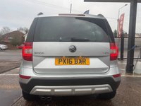 USED 2016 16 SKODA YETI 2.0 TDI SE Outdoor 5dr Diesel Manual 4WD Euro 6 (s/s) (150 ps) 2 KEYS& FULL SERVICE HISTORY