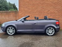 USED 2012 12 AUDI A3 CABRIOLET 1.2 TFSI S line Convertible 2dr Petrol Manual Euro 5 (s/s) (105 ps) 