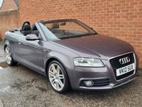 USED 2012 12 AUDI A3 CABRIOLET 1.2 TFSI S line Convertible 2dr Petrol Manual Euro 5 (s/s) (105 ps) 